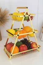 etagère 3 verdiepingen met insectenbeschermingsnet
