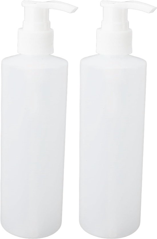 Set van 2 Massageolie-warmwaterkruiken - 250 Ml Hervulbare Pompflessen - Massageolie-warmer Plastic Fles voor Lotion en Olieverwarmer - Perfect voor Thuisgebruik en Ontspanning — afbeelding 4