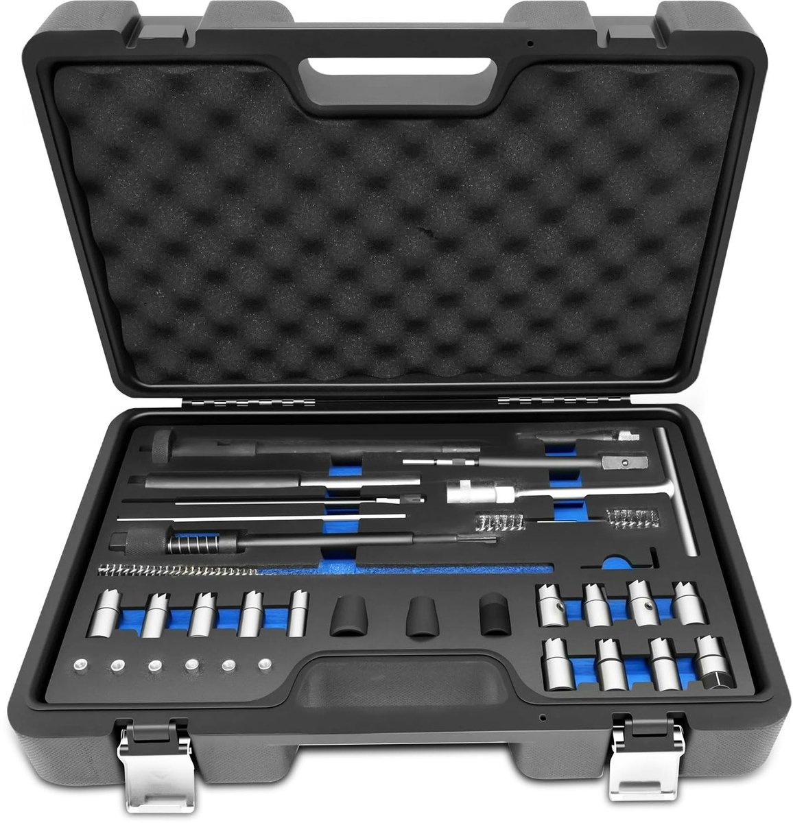 28-delig Injector Frees Set - Voor Diesel Injectorzitting Reiniging en Reparatie