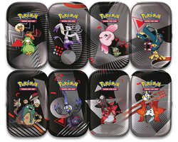 Pokémon Scarlet & Violet Black Bolt & White Flare Mini Tin