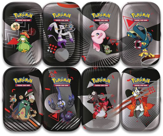 Pokémon Scarlet & Violet Black Bolt & White Flare Mini Tin