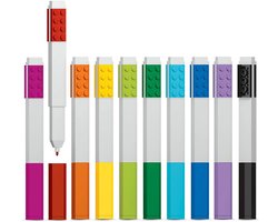 foto van LEGO Stiften - Set van 10 - Viltstiften