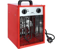 NAIZY Ventilatorkachel 3KW Elektrische Kachel Verwarmingsapparaten Bouwkachel 4 Verwarmingsniveaus…