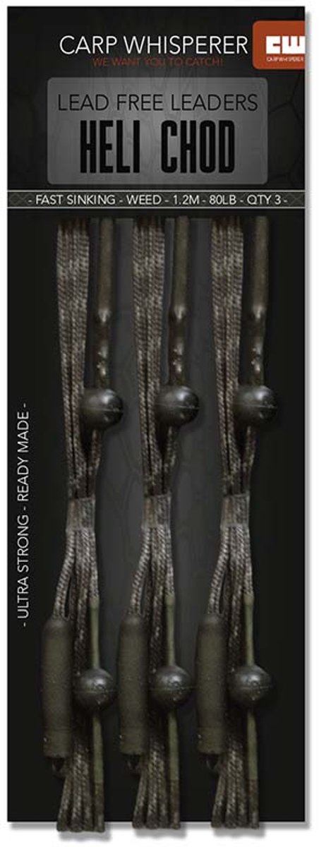 Carp Whisperer - Chod rig leaders - 3 stuks - Gravel van Merkloos — afbeelding 2
