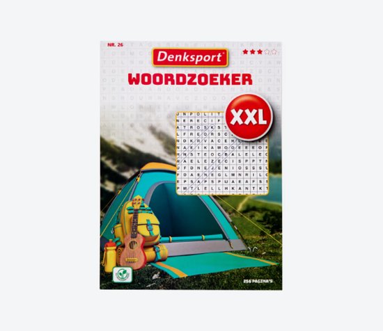 Denksport XXL Vakantieboek - Puzzelboek - Woordzoeker - Woordzoeker puzzelboek - Woordzoeker volwassenen