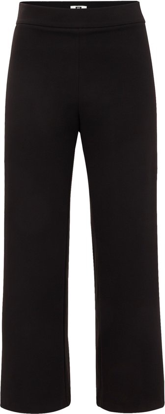 WE Fashion Dames Regular fit jersey pantalon - Curve