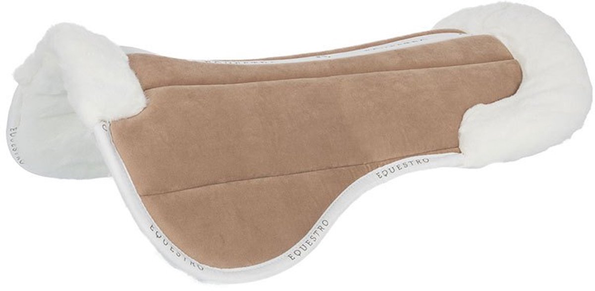 Equestro Eco Wool Louvre Halve Pad Beige