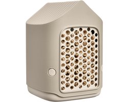 Elho Cosy Insect Hotel 18cm - Geschikt voor Insecten en Bijen - 100% Gerecycled Plastic - L17.6 x B18 x H23 cm - Paddenstoel beige