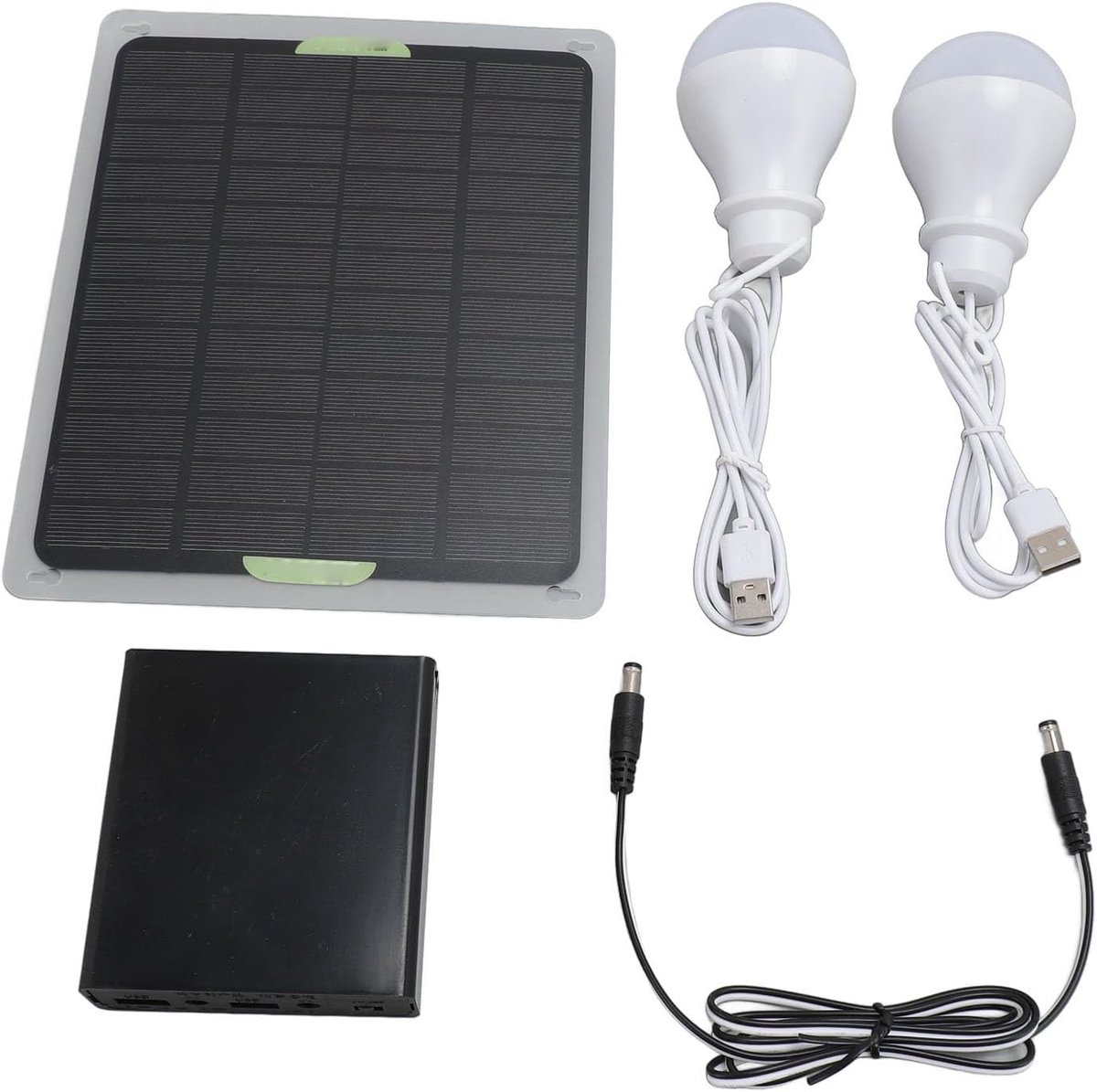 Zonne-lampen - Draagbare Oplaadbare LED-tent Waterdichte Campinglampen voor Kamperen - Koken Werken Lezen Orkaan Nacht Noodgeval