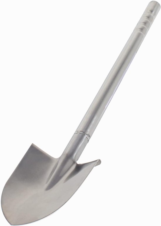 RVS Tuinschep Handgereedschap Graven Onkruid Wieden Zaaien Grond Omkeren 23,6 Inch 60 cm