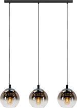 Suspension EGLO Ariscani 1 - E27 - 76,5 cm - Verre cuivré - Zwart