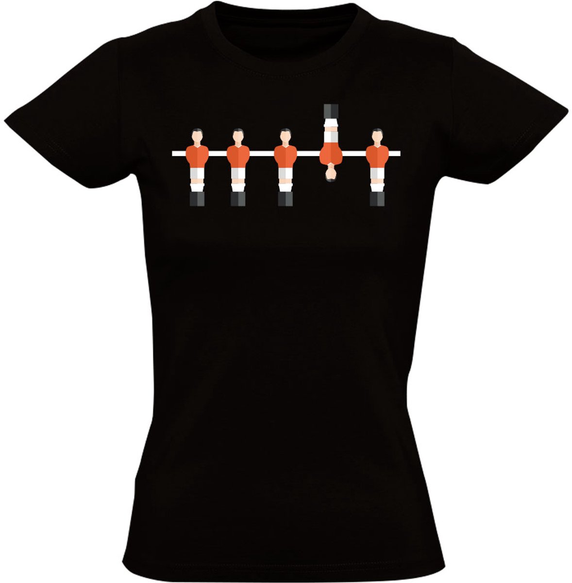 Tafelvoetbal Dames T-shirt - nederlands elftal - sport - cafe - wk - shirt