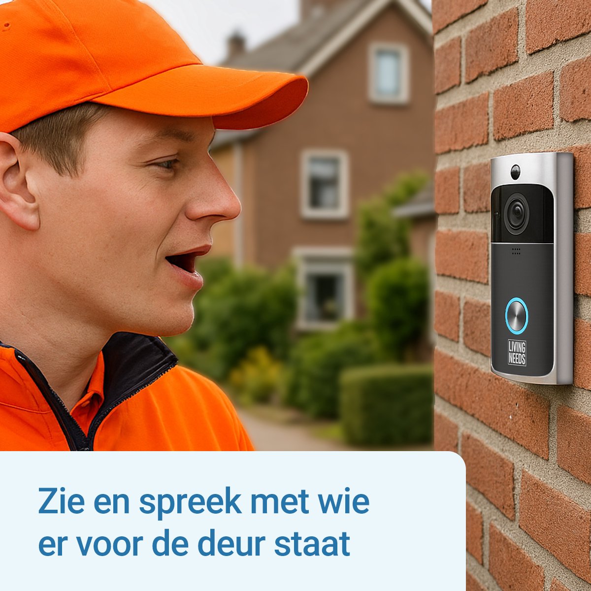 Living Slimme Video Deurbel met Camera - afbeelding 3