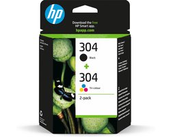 HP 304 - Inktcartridge / Zwart en Kleur