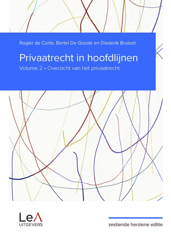 Privaatrecht in hoofdlijnen - cover