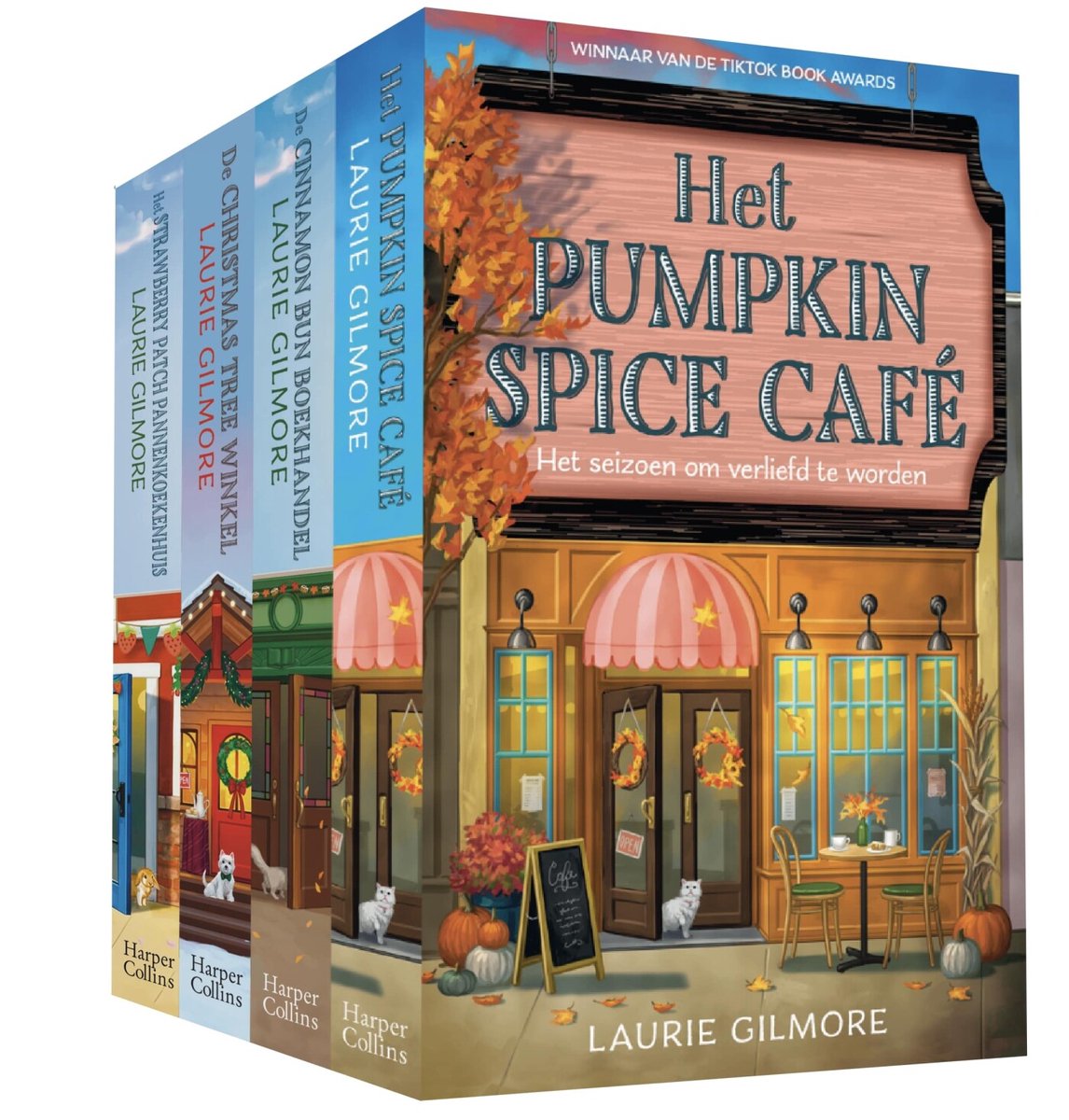 Omslag van Dream Harbor 1-4 - Dream Harbor-pakket