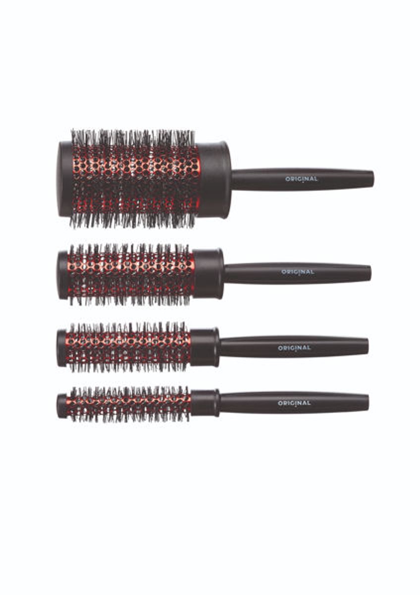 Lot 4 Hair Brushes Thermal Original