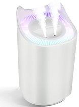 ZStarlite Luftbefeuchter Schlafzimmer Top-Fill, 3.2L 360°Cool Mist Humidifier für Kinderzimmer und Pflanzen, Ultra Leise, Raumbefeuchter, Automatischer Abschaltung(Blau
