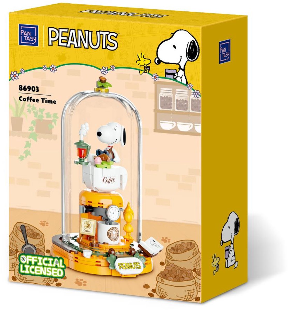 PANTASY Snoopy Koffietijd - 86903 - - ONESIZE