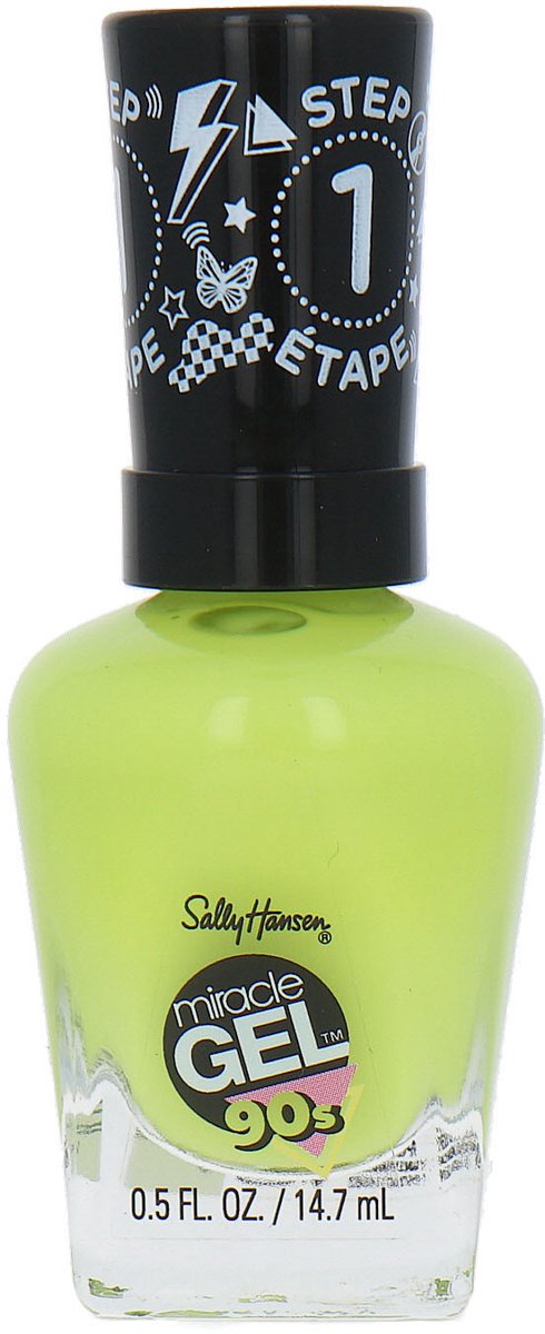 Sally Hansen Miracle Gel 90's Nagellak - 890 Toadally Buggin'