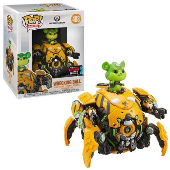 Funko Pop! Games: Overwatch - Wrecking Ball #488 [2019 Fall Convention Exclusive]