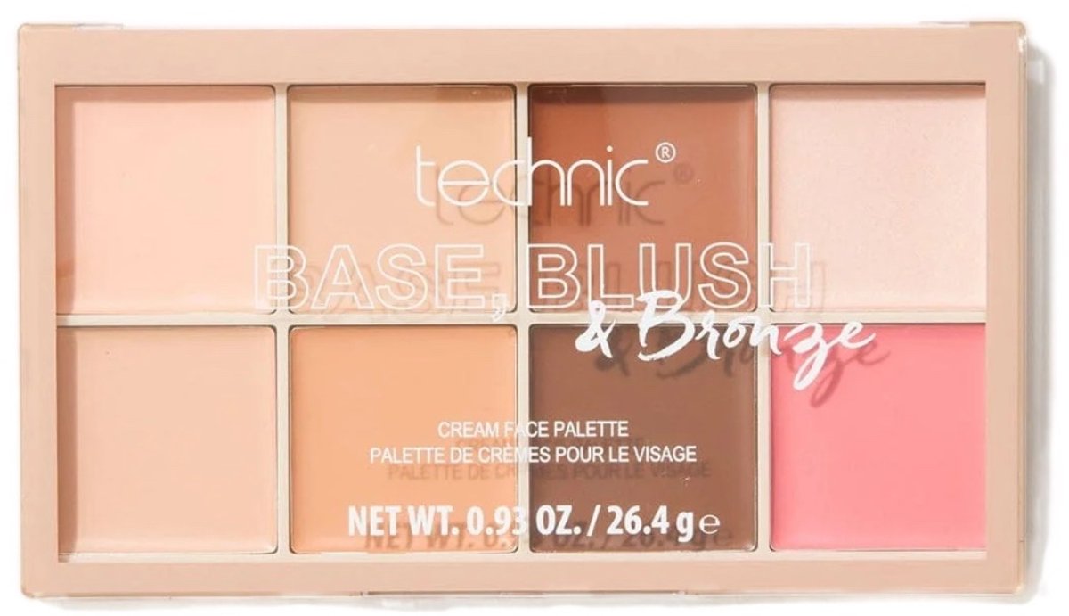 Technic Base, Blush & Bronze Palette - Medium