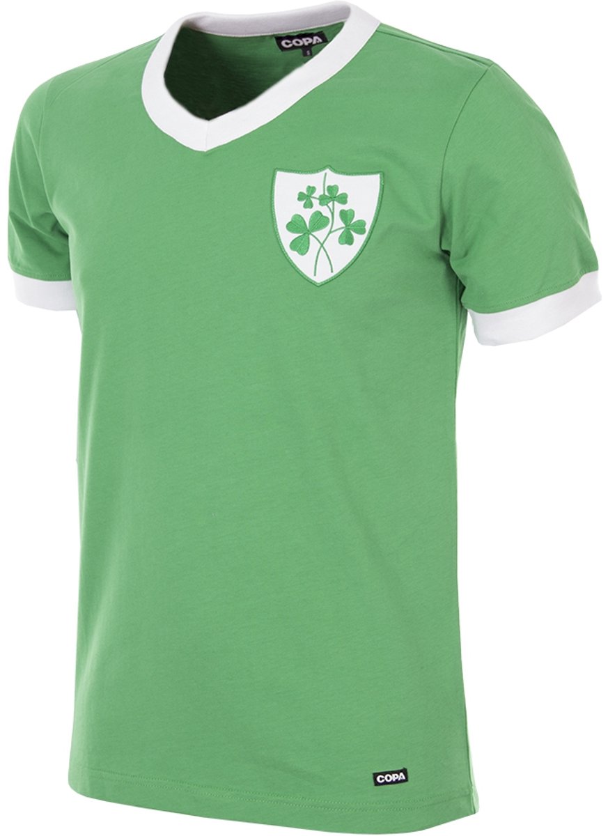 COPA Football - Ierland 1965 Retro Voetbalshirt - Heren - XS - Groen