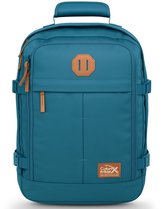 CabinMax Metz Reistas – Handbagage 24L Wizz Air – Rugzak Transavia – Schooltas - 40x30x20 cm – Compact Backpack – Lichtgewicht – Petrol Blue