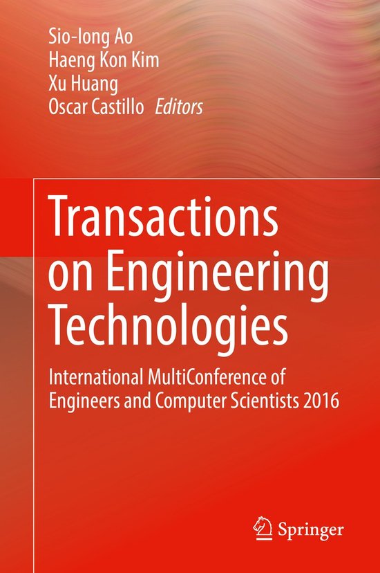 Transactions on Engineering Technologies - cover
