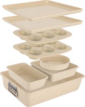NutriChef , Bakvorm set ,10-delige Antiaanbak Bakvormen set voor de