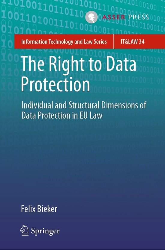 Information Technology and Law Series34-The Right to Data Pr ... - cover