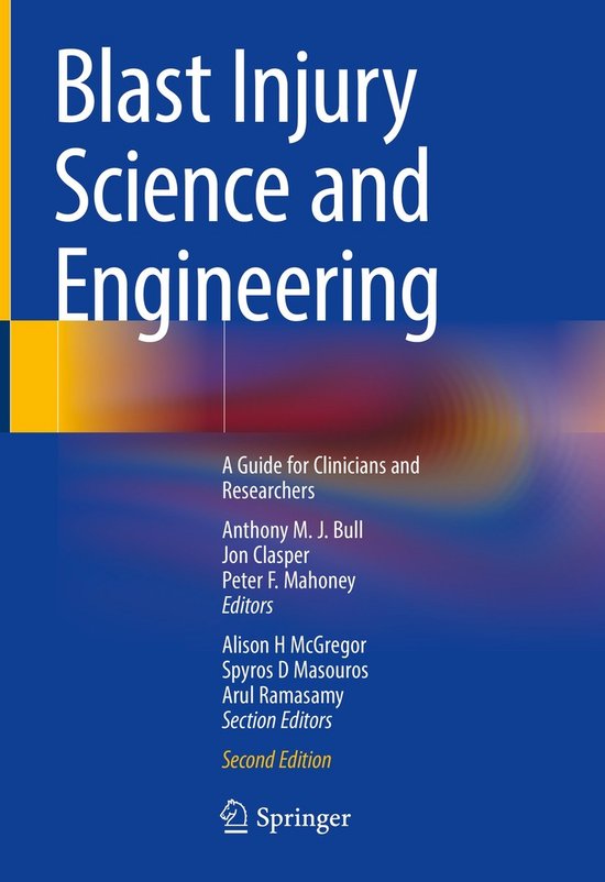 Blast Injury Science and Engineering - cover
