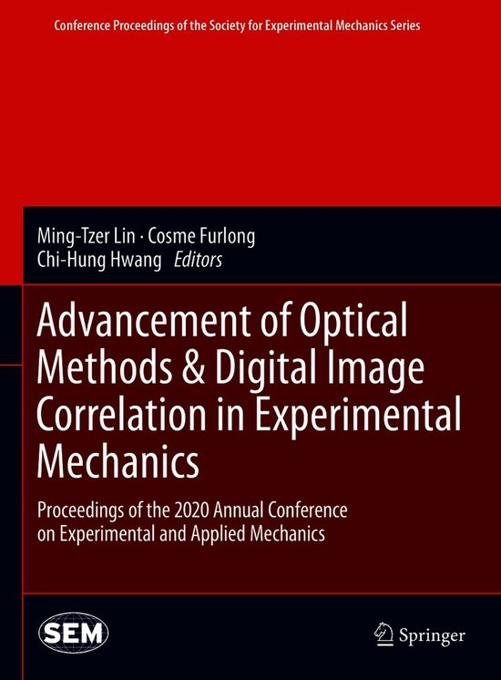 Advancements in Optical Methods & Digital Image Correlation  ... - cover
