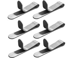 6Pcs Cake Ring Clip 2.36x0.55 Inch Stevige Veilige Rvs Cake Ring Behoud Gesp Bakken Gereedschap Voor Keuken Accessoires