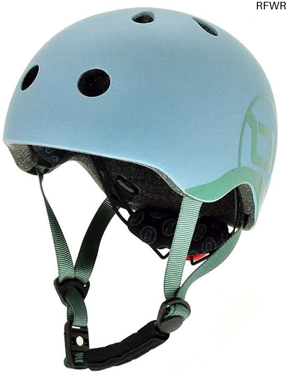 RFWR® Kinderfietshelm met ledlicht en ventilatie voor optimale veiligheid