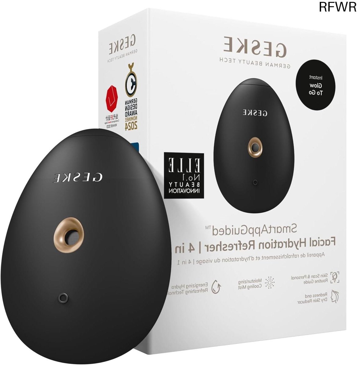 RFWR® Slimme Gezichtshydrator 4 in 1 | Waterverstuiver en Gezichtsstomer | Hydraterende Mist voor een Stralende Huid