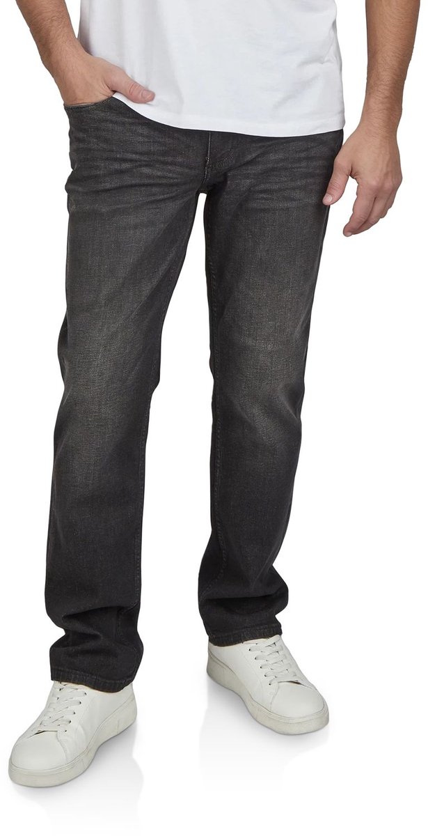 Mustang Heren Jeans Broeken Washington regular/straight Fit Zwart Volwassenen Denim Jeansbroek