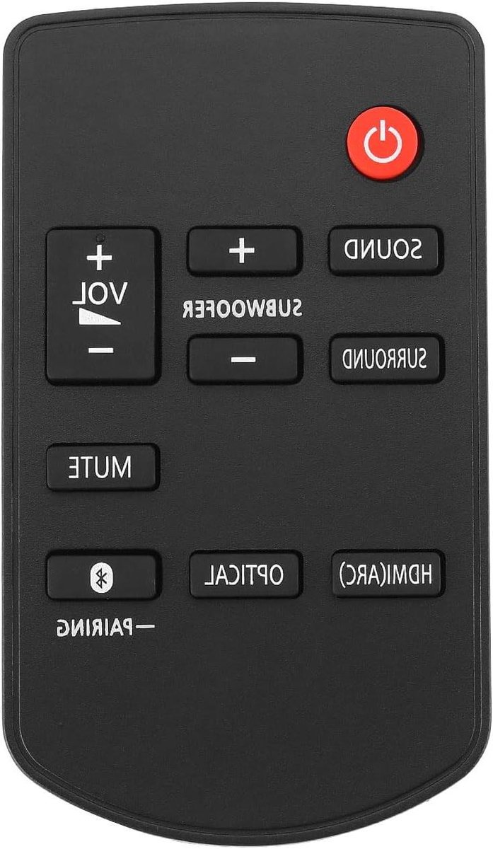 Allecto Plus - Afstandsbediening voor Home Theater TV Soundbar - Draadloze Afstandsbediening voor Smart TV en Set-top Box - Geschikt voor Panasonic SC-HTB488