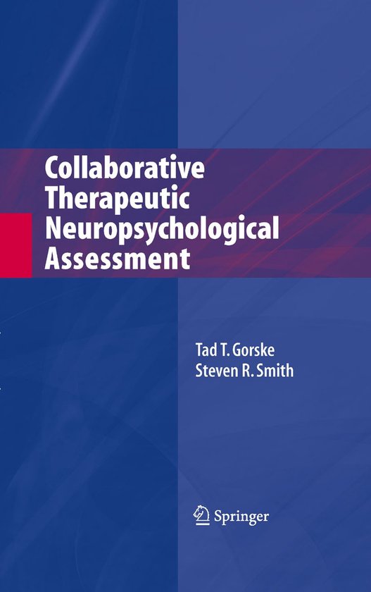 Collaborative Therapeutic Neuropsychological Assessment - cover