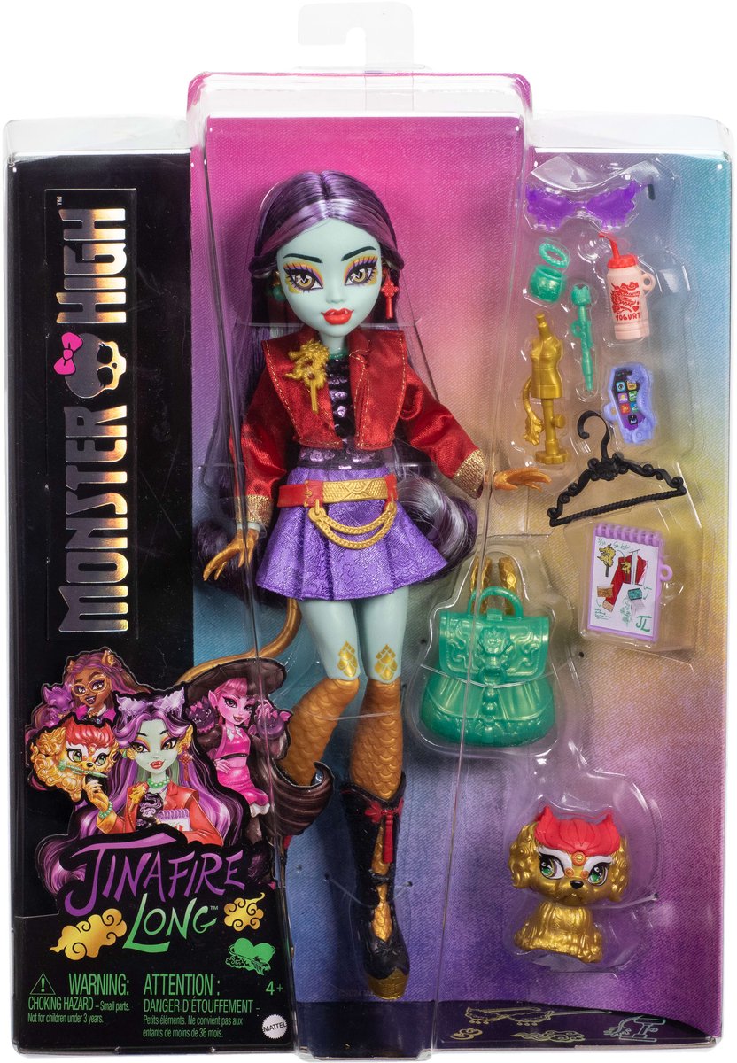 Monster High Jinafire Long - Modepop — afbeelding 8