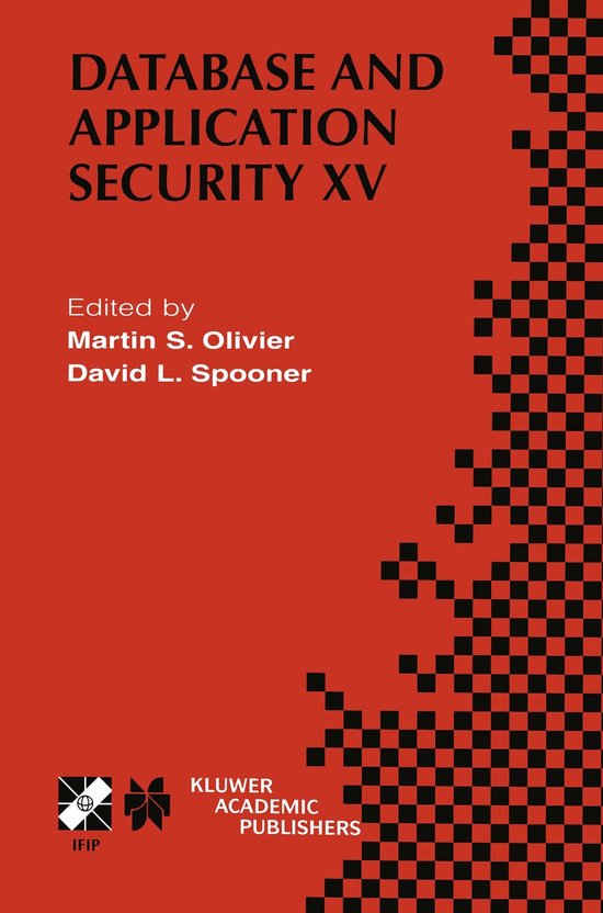 Database and Application Security XV - cover