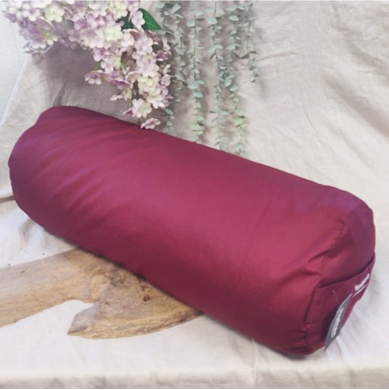 YogaStyles Bolster Donkerrood XL van YogaStyles — afbeelding 5