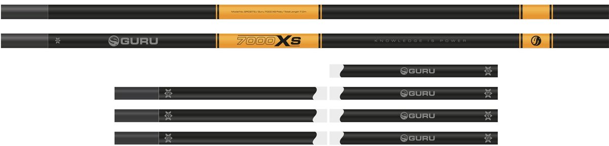 Guru 7000XS 7.0m Pole Combo