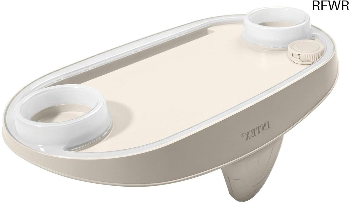 RFWR® Spa Dienblad met LED-licht voor Sfeervolle Verlichting en Snacks