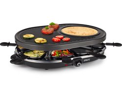 Tristar Gourmetset - RA-2996 - 1200W - Bakplaat 8 personen - Incl 8 pannetjes - PFAS-Vrij