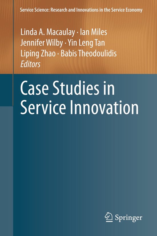 Case Studies in Service Innovation - cover