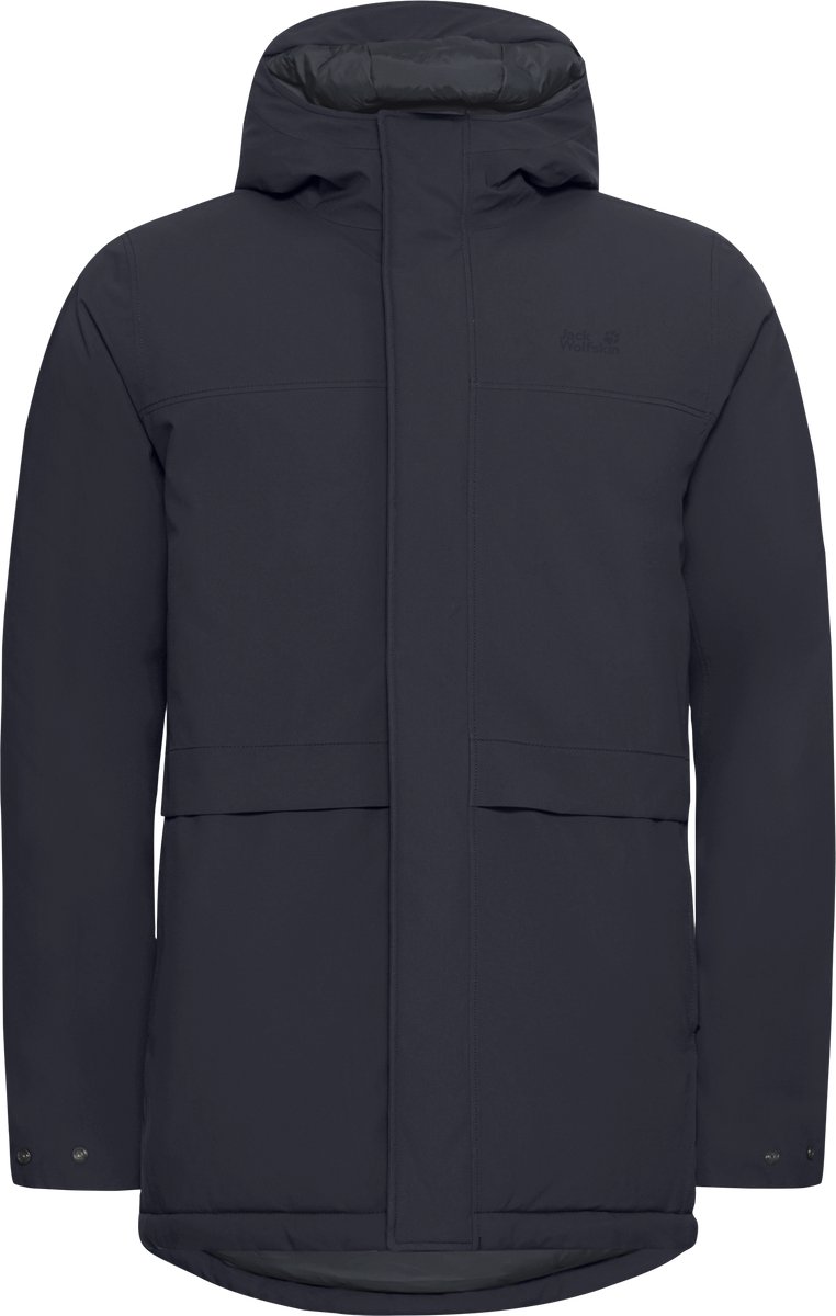 Jack Wolfskin COLD CAMP COAT M Heren Outdoorjas dark Blauw