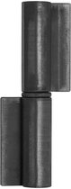 2 x SOTECH deurscharnier Ø 20 met lasstrip / hoogte: 120 mm
