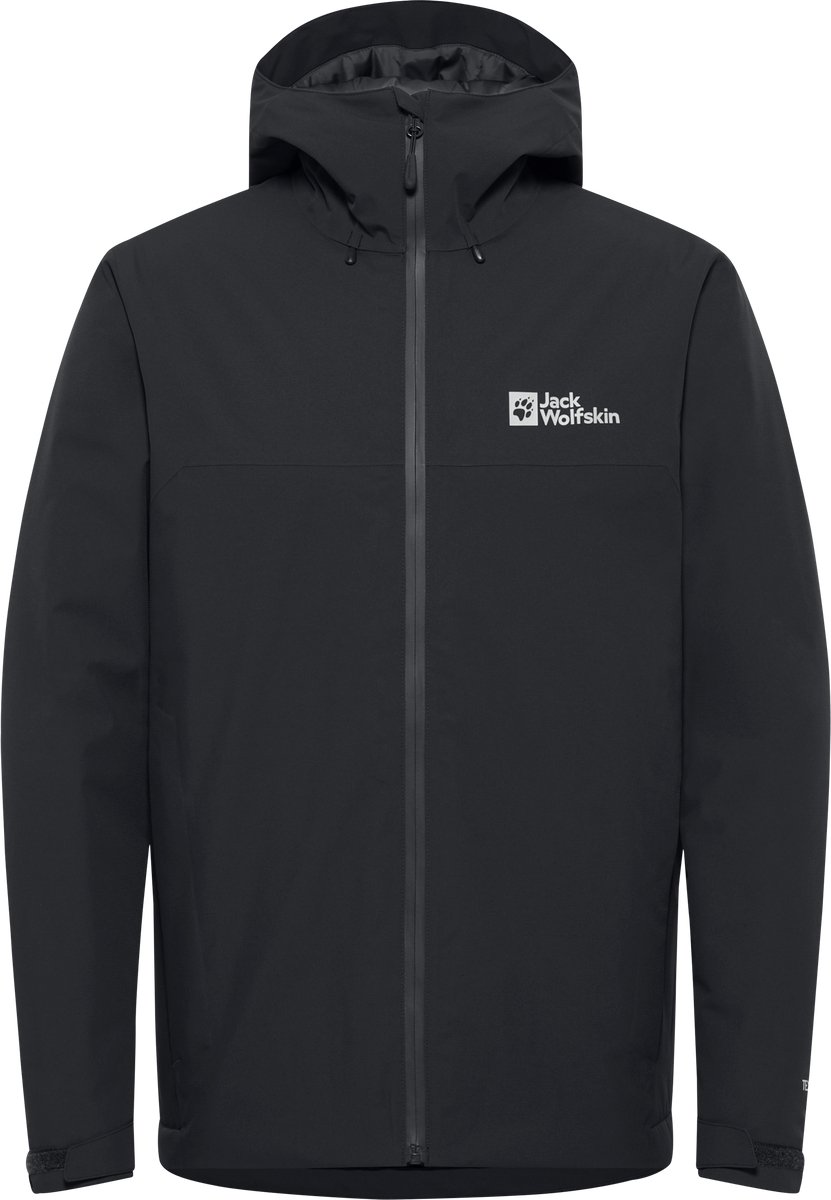 Jack Wolfskin Wisper Insulated Black Winterjas Heren