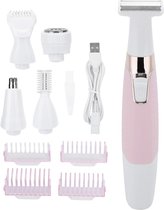 Bol.com JERIX® Ladyshave - Ladyshaves Voor Vrouwen - Ontharingsapparaten Dames - 5-in-1 aanbieding